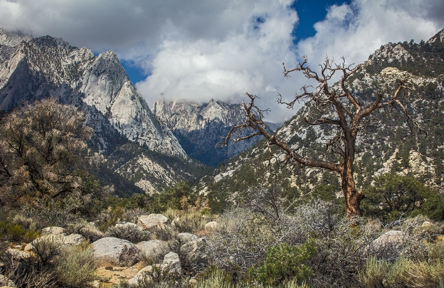 Whitney Portal: incoming storm